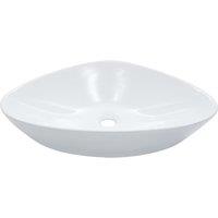 Berkfield Home Wash Basin 58.5x39x14 cm Ceramic White