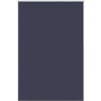 Berkfield Home Roller Blind Blackout Marine 160x210 cm Fabric Width 156.6 cm Polyester in Blue