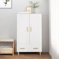 Berkfield Home Highboard White 70x31x115 cm Engineered Wood | Size: 70 x 31 x 115 cm