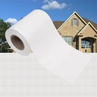 Berkfield Home Garden Privacy Screens 4 pcs PVC 35x0.19 m White