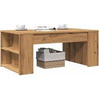 Berkfield Home Coffee Table Artisan Oak 102x55x42 cm Engineered Wood in Brown | Size: 102 x 55 x 42 cm