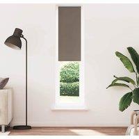 Berkfield Home Roller Blind Blackout Coffee 40x210 cm Fabric Width 35.7 cm Polyester in Brown