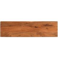 Berkfield Home Table Top 100x20x3.8 cm Rectangular Solid Wood Acacia in Brown