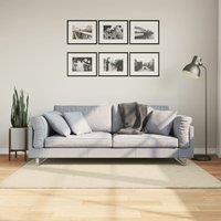 Berkfield Home Rug HUARTE Short Pile Soft & Washable Cream 120x170 cm | Size: Medium
