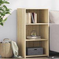 Berkfield Home Sideboard Sonoma Oak 50x41x93 cm Engineered Wood in Brown | Size: 50 x 41 x 93 cm