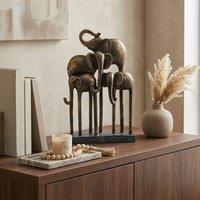 Garden Greatness Standing Elephant Sanctuary Ornament in Bronze | Size: 1 Pack