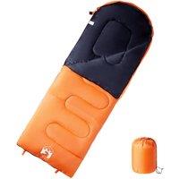 Berkfield Home Sleeping Bag for Adults Camping 3-4 Seasons in Orange