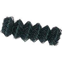 Berkfield Home Chain Link Fence Green 0.6x10 m Steel
