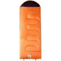 Berkfield Home Sleeping Bag for Adults Camping 3-4 Seasons in Orange
