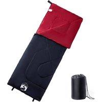 Berkfield Home Sleeping Bag for Adults Camping 3 Seasons in Navy