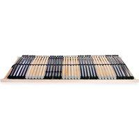Berkfield Home Slatted Bed Base with 42 Slats 7 Zones 90x200 cm
