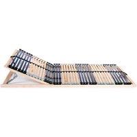 Berkfield Home Slatted Bed Base with 42 Slats 7 Zones 80x200 cm