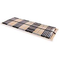 Berkfield Home Slatted Bed Base with 42 Slats 7 Zones 70x200 cm