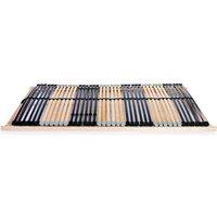Berkfield Home Slatted Bed Base with 42 Slats 7 Zones 100x200 cm