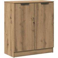 Berkfield Home Sideboard Artisian Oak 60x30x70 cm Engineered Wood in Brown | Size: 60 x 30 x 70 cm