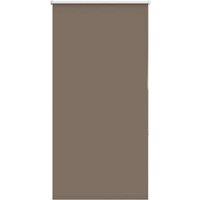 Berkfield Home Roller Blind Blackout Coffee 85x150 cm Fabric Width 80.7 cm Polyester in Brown