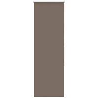 Berkfield Home Roller Blind Blackout Coffee 40x175 cm Fabric Width 35.7 cm Polyester in Brown