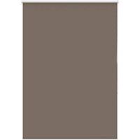 Berkfield Home Roller Blind Blackout Coffee 100x150 cm Fabric Width 95.7 cm Polyester in Brown