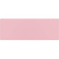 Berkfield Home Luxury Basin Overflow Square Matt Pink 41x41 cm Ceramic