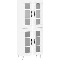 Berkfield Home Highboard White 69.5x34x180 cm Engineered Wood