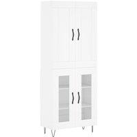 Berkfield Home Highboard White 69.5x34x180 cm Engineered Wood