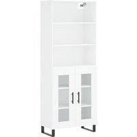 Berkfield Home Highboard White 69.5x34x180 cm Engineered Wood