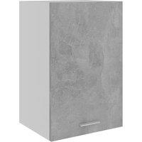 Berkfield Home Hanging Cabinet Concrete Grey 39.5x31x60 cm Engineered Wood