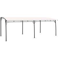 Berkfield Home Garden Sunshade Awning 6x3x2.55 m Cream