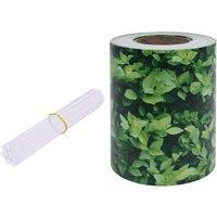 Berkfield Home Garden Privacy Screen PVC 70x0.19 m Green