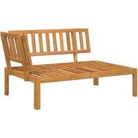 Berkfield Home Beautiful 5 Piece Garden Pallet Sofa Set Solid Wood Acacia in Brown