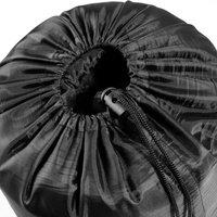 Berkfield Home Mummy Sleeping Bag for Adults Camping 3 Seasons in Black