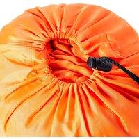 Berkfield Home Mummy Sleeping Bag for Adults Camping 3 Seasons in Orange