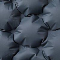 Berkfield Home Self Inflating Camping Mattress with Pillows 2-Person Grey