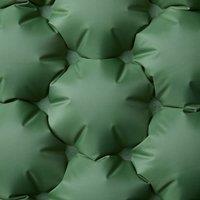 Berkfield Home Self Inflating Camping Mattress with Pillows 2-Person Green
