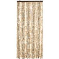 Berkfield Home Insect Curtain Beige 90x220 cm Chenille