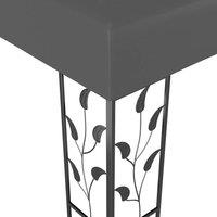 Berkfield Home Gazebo 3x3 m Anthracite in Charcoal