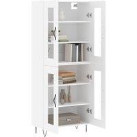 Berkfield Home Highboard White 69.5x34x180 cm Engineered Wood