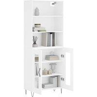 Berkfield Home Highboard White 69.5x34x180 cm Engineered Wood