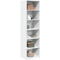 Berkfield Home Highboard White 50x41x185 cm Engineered Wood | Size: 50 x 41 x 185 cm