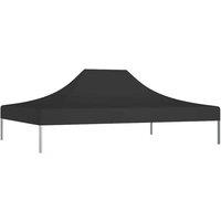 Berkfield Home Party Tent Roof 4.5x3 m Black 270 g/m