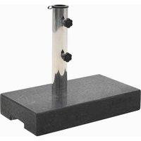 Berkfield Home Parasol Base Granite 25 kg Rectangular Black