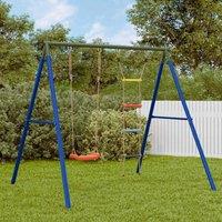 Berkfield Home Outdoor Swing Set with Swing & Ladder