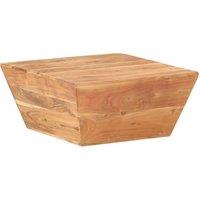 Berkfield Home Coffee Table V-shape 66x66x30 cm Solid Acacia Wood in Brown | Size: 66 x 66 x 30 cm