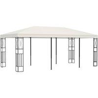 Berkfield Home Gazebo 3x6 m Cream Fabric in Beige