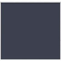 Berkfield Home Roller Blind Blackout Marine 165x150 cm Fabric Width 161.6 cm Polyester in Blue