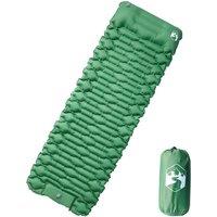 Berkfield Home Self Inflating Camping Mattress with Pillow 1-Person Green