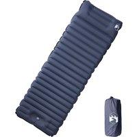 Berkfield Home Self Inflating Camping Mattress with Pillow 1-Person Grey