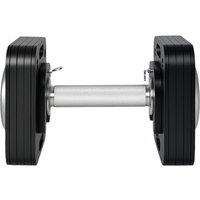 Centra Adjustable Dumbbell 4-20KG Auto Lock Home Gym Weight Training Fitness in Black