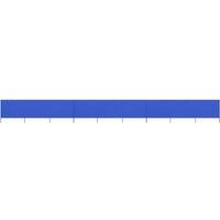 Berkfield Home 9-panel Wind Screen Fabric 1200x120 cm Azure Blue