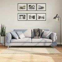 Berkfield Home Rug HUARTE Short Pile Soft & Washable Cream 80x150 cm | Size: Medium